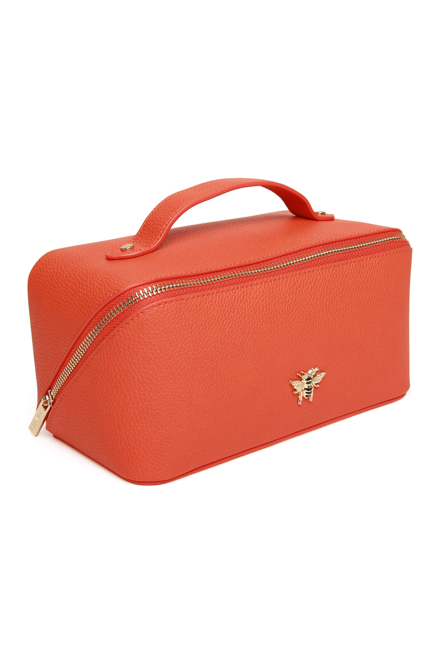 Alice Wheeler AW0260 Large Orange Train Case Shirley Allum