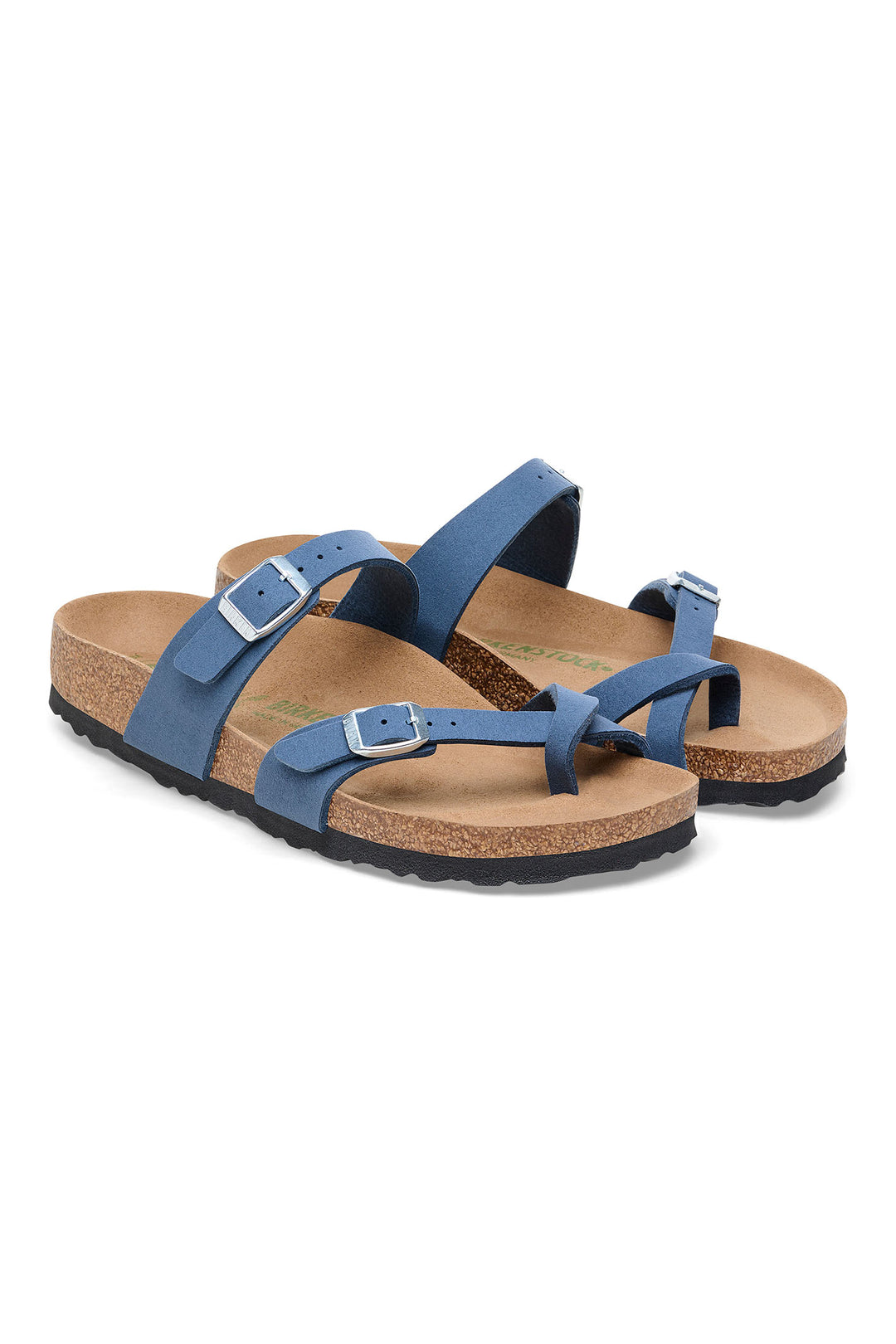 Birkenstock Mayari 1026663 Soft Birki Elemental Blue Vegan Thong Sandal - Shirley Allum Boutique