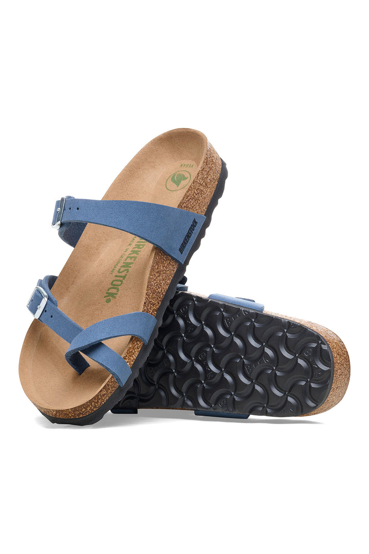 Birkenstock Mayari 1026663 Soft Birki Elemental Blue Vegan Thong Sandal - Shirley Allum Boutique