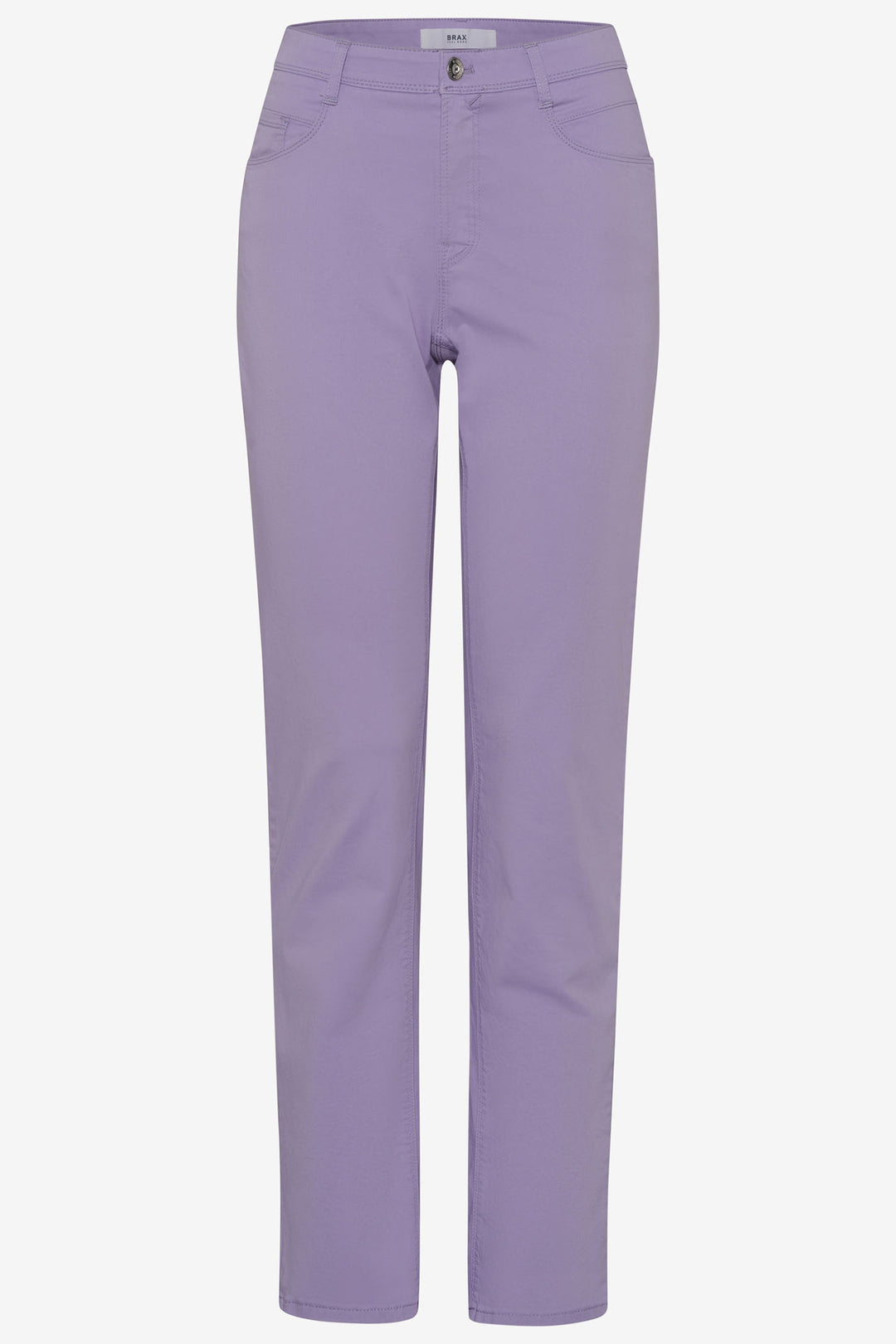 Brax Mary 711458 09859420 83 Pale Lilac Five Pocket Jeans - Shirley Allum Boutique
