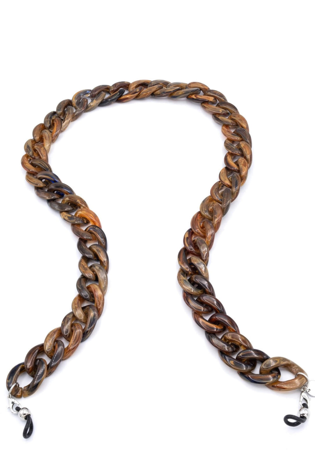 Coti Amore Italia Foxy Cobalt Brown Glasses Chain - Shirley Allum Boutique