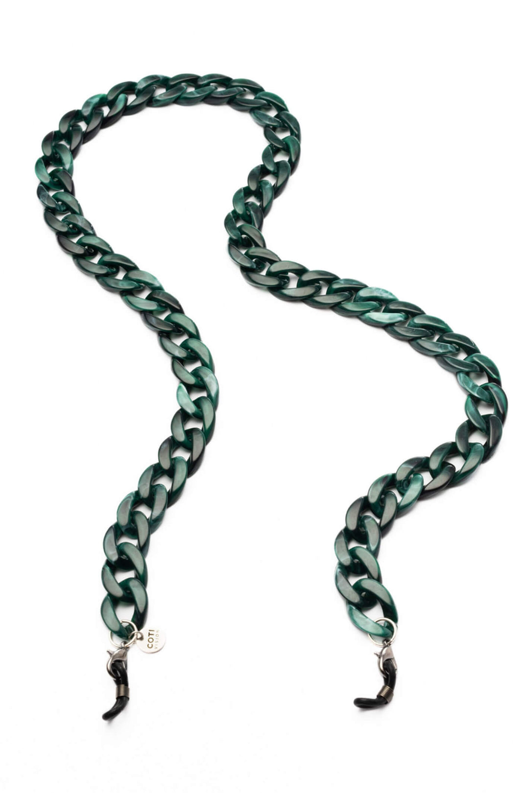 Coti Joen Forest Green Marble Glasses Chain