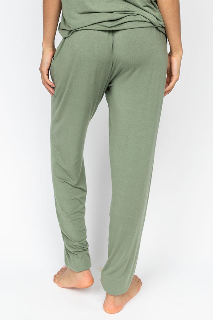 Cyberjammies Lea Pyjama Bottoms Sage Green Jersey 0701 - Shirley Allum Boutique
