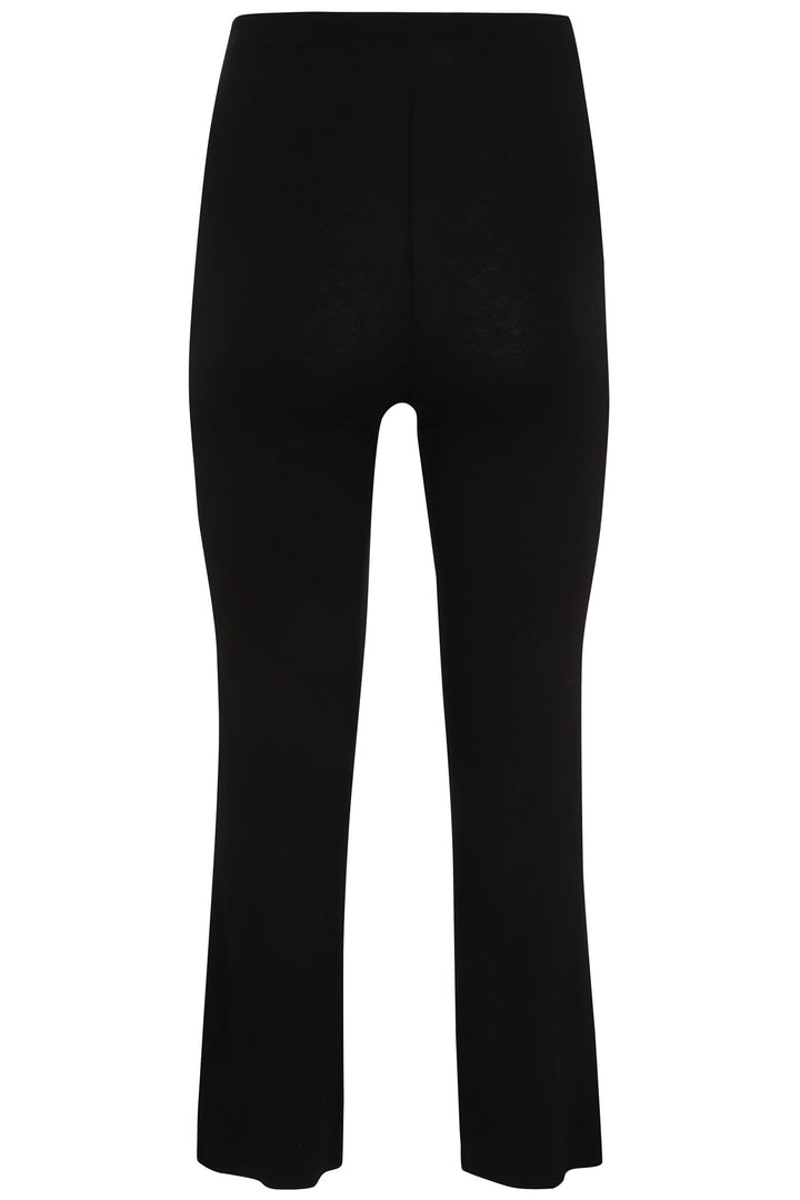 Doris Streich 809270 99 Black Pull-On Jersey Trousers - Shirley Allum Boutique