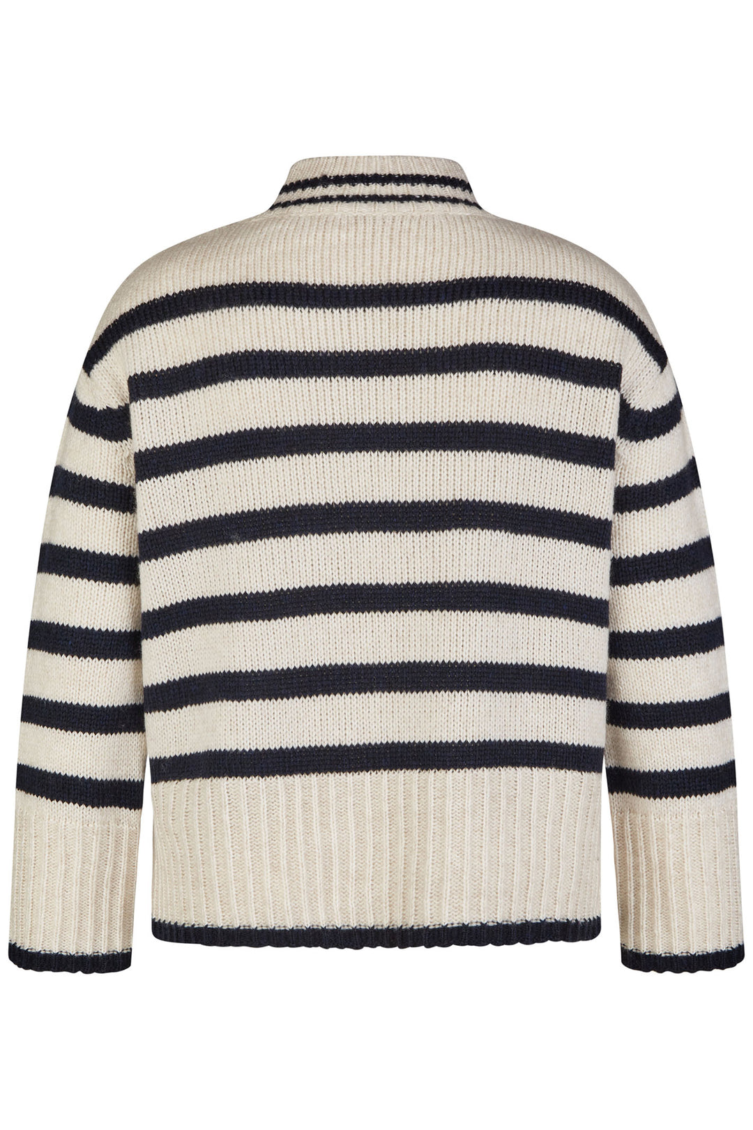 Le Comte Jumper Ivory Stripe Long Sleeve 53-621602 3608 - Shirley Allum Boutique