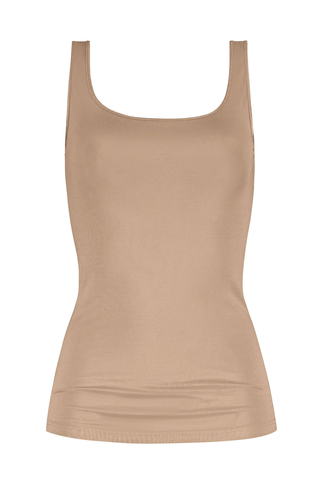 Mey 55204 376 Emotion Sporty-Hemd Cream Tan Vest - Shirley Allum Boutique
