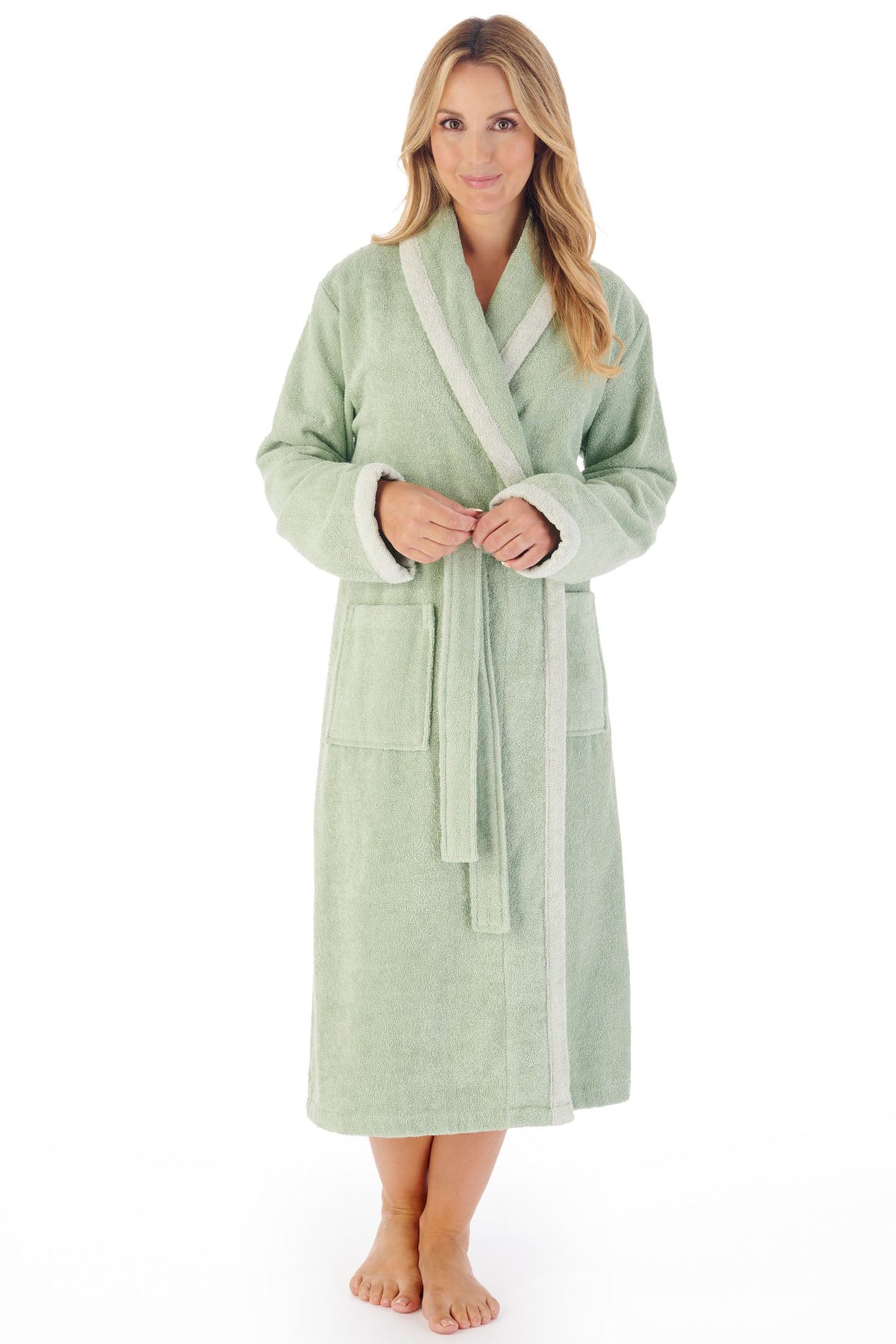 mint green dressing gown Mint Green Baby Dressing Gown 'Cute Ears'- Personalised Baby Gifts