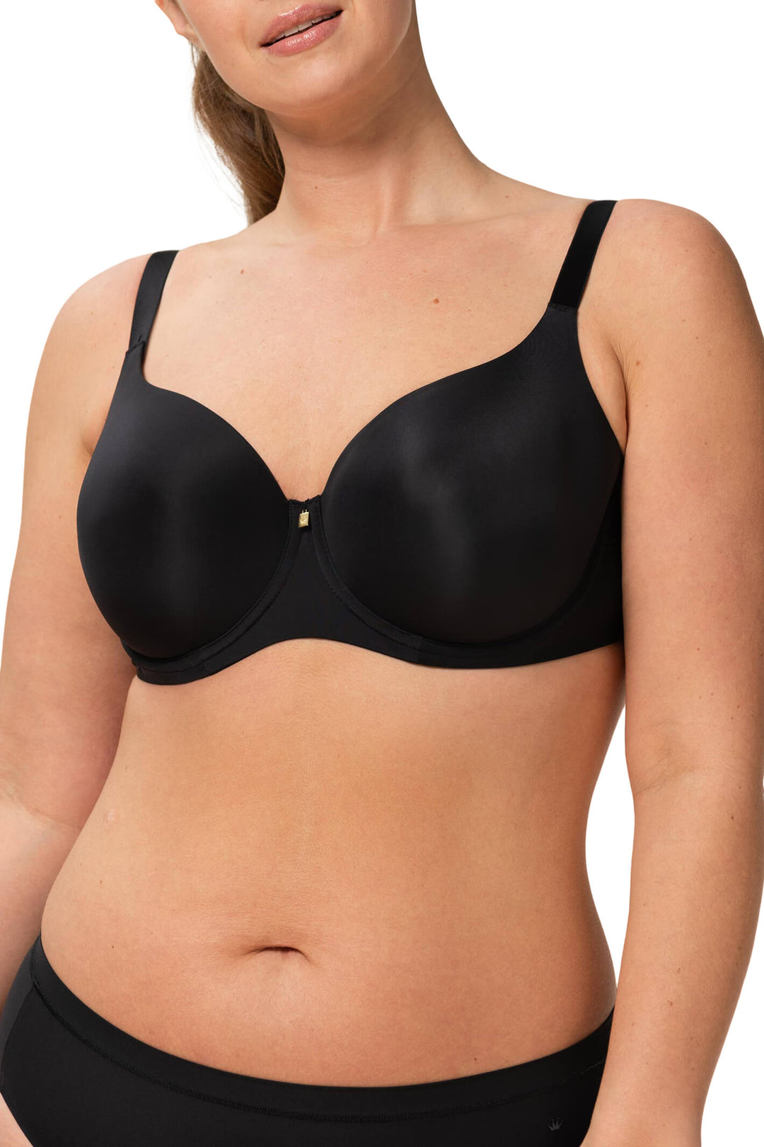 Triumph 10190664 0004 Body Make-Up Essentials WP Black Bra - Shirley Allum Boutique