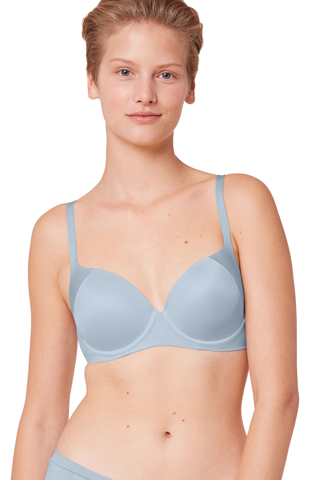 Triumph 10194318 00MB Fairy Blue Body Make-Up Soft Touch WP EX Bra - Shirley Allum Boutique