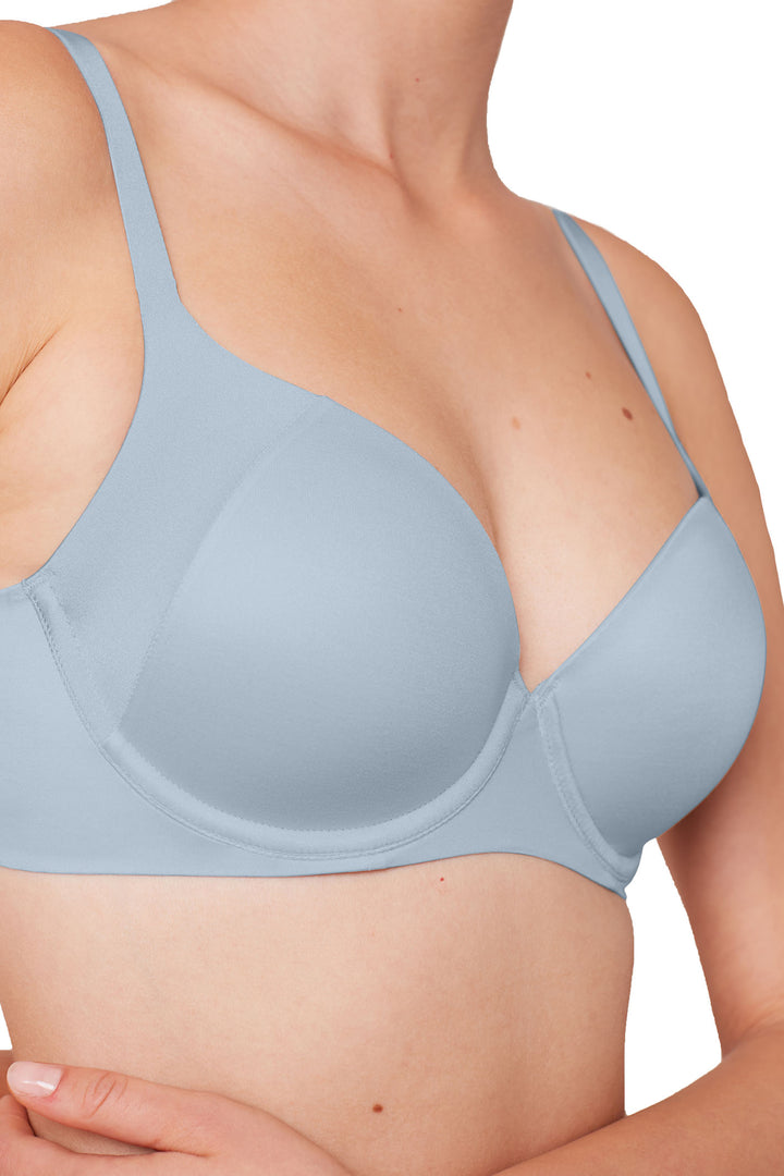 Triumph 10194318 00MB Fairy Blue Body Make-Up Soft Touch WP EX Bra - Shirley Allum Boutique