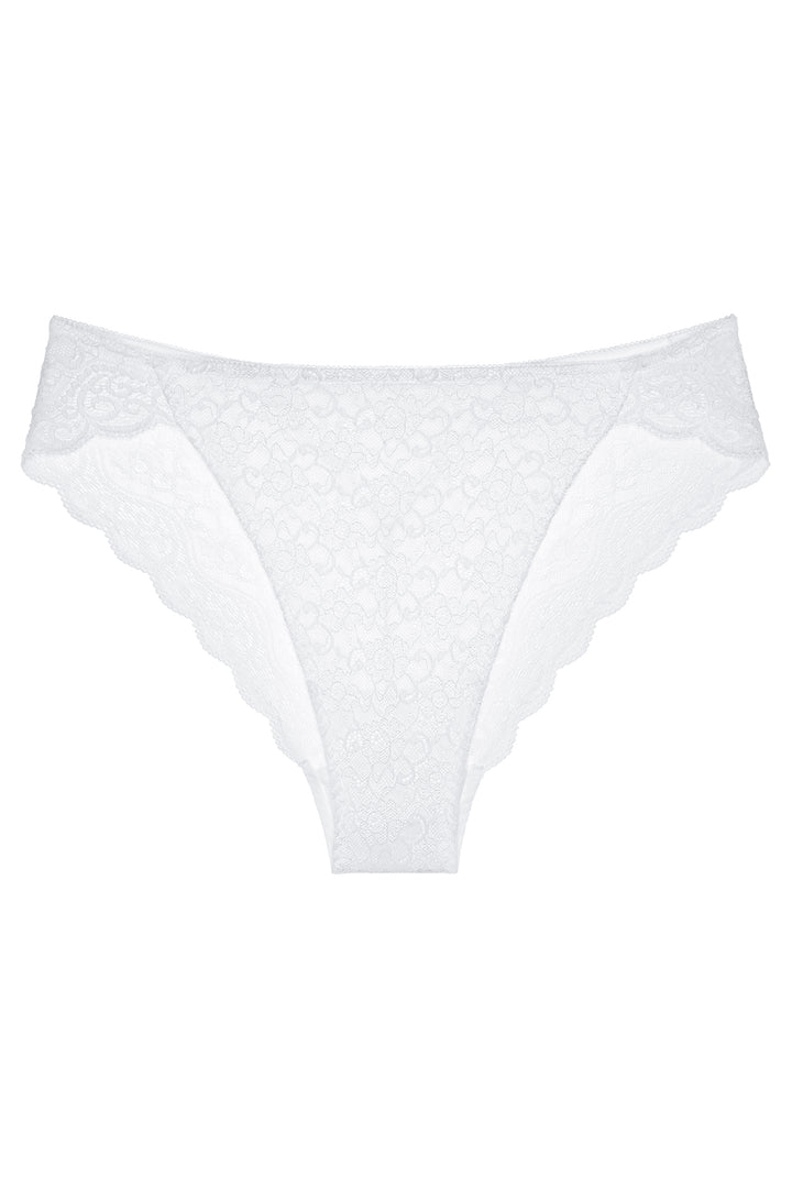 Triumph Amourette Brief Highleg Tai White 10219109 0003 - Shirley Allum Boutique