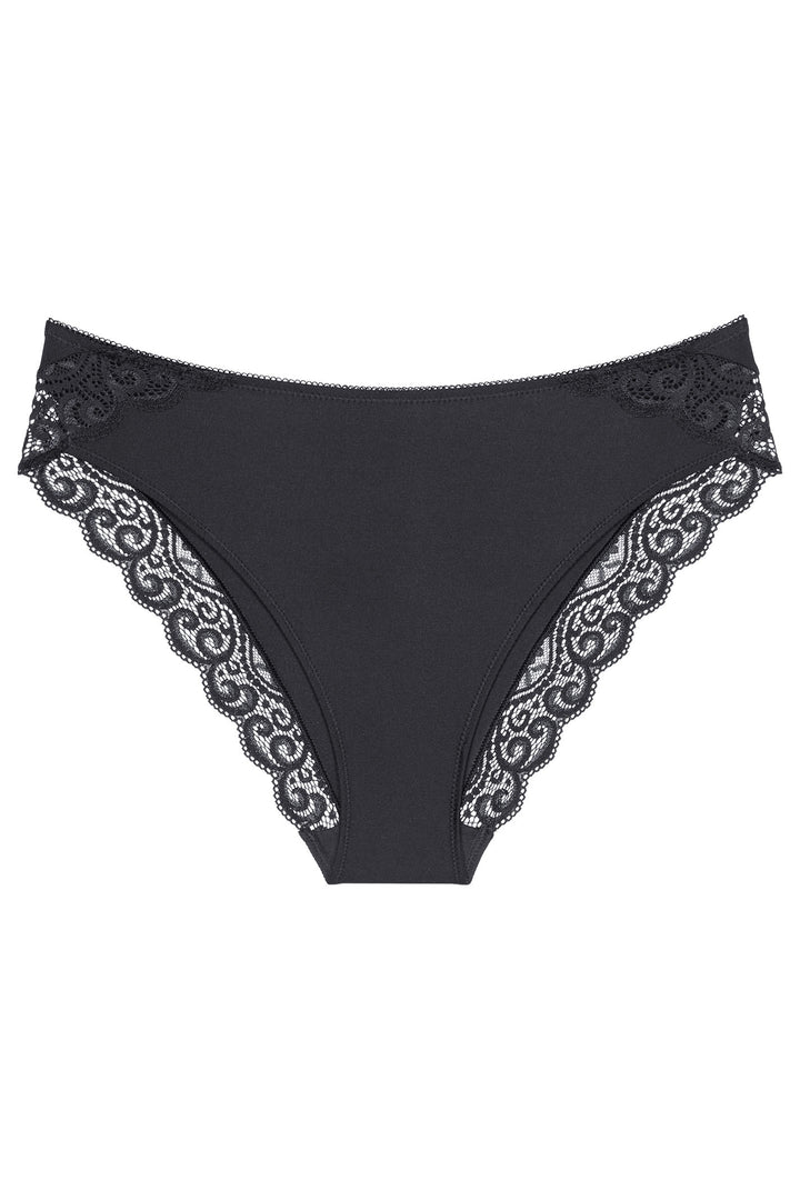 Triumph Amourette Tai Brief Black 10210688 0004 - Shirley Allum Boutique