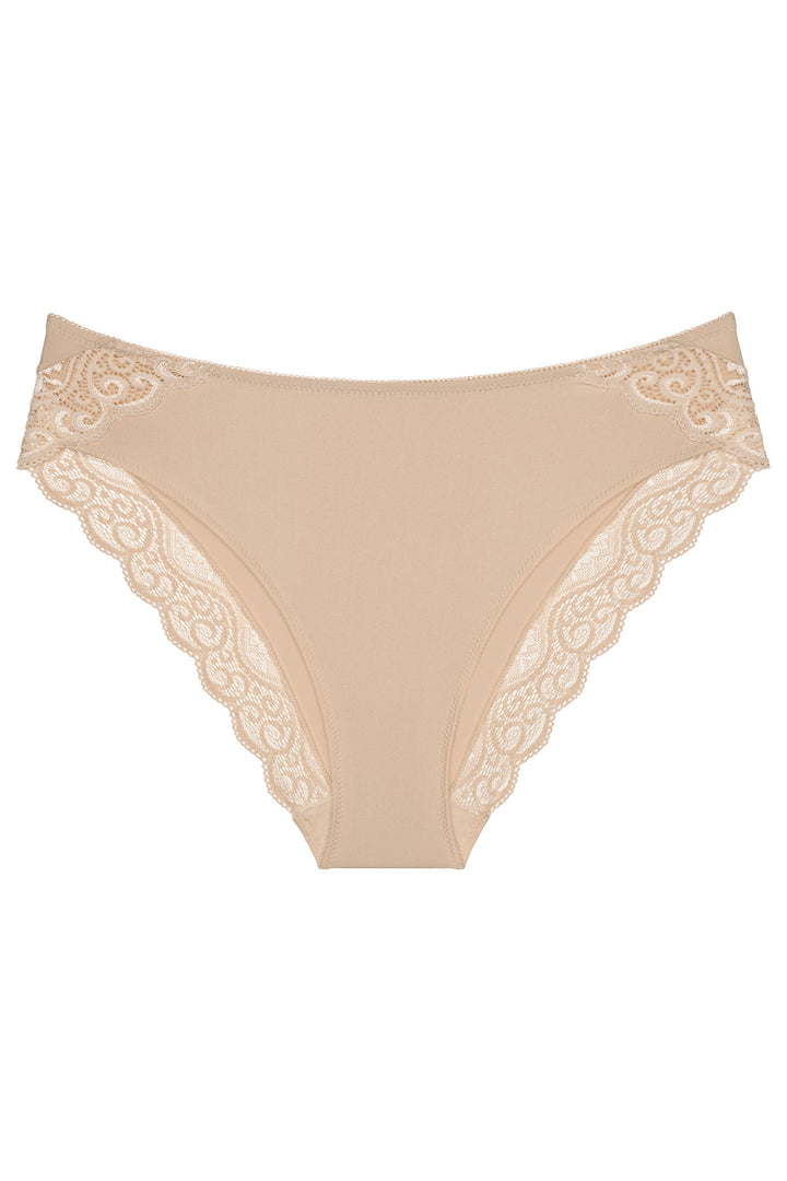 Triumph Amourette Tai Brief Nude Skin 10210688 0026 - Shirley Allum Boutique