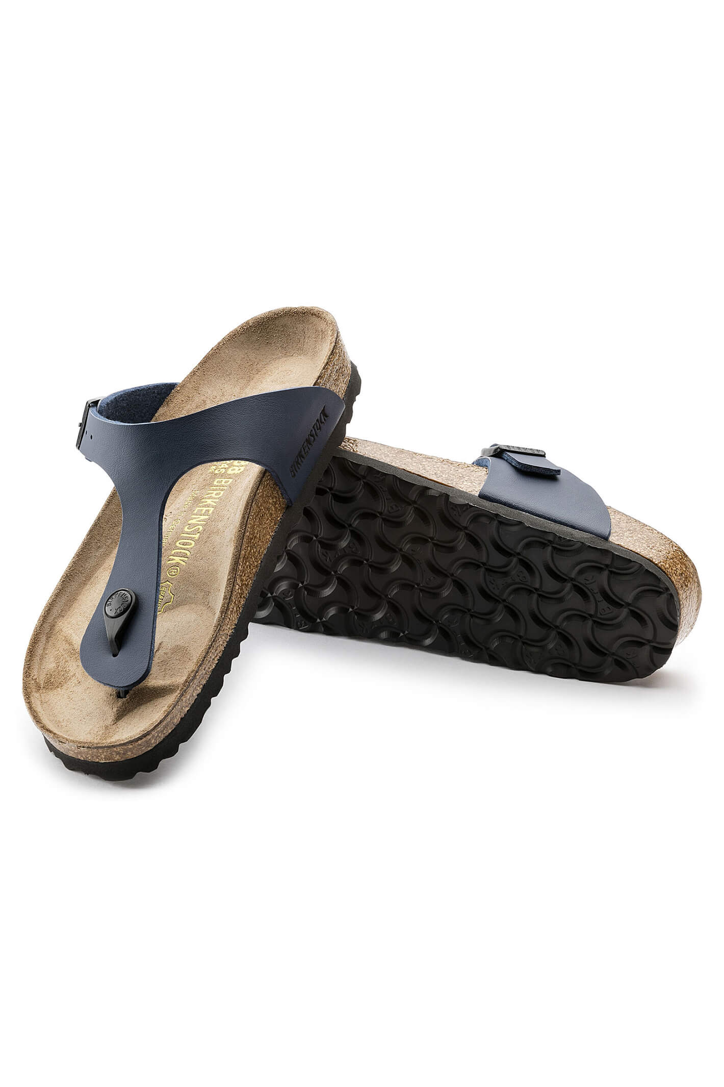 Birkenstock Gizeh Sandal Blue Regular Fit 143621 Shirley Allum Boutique