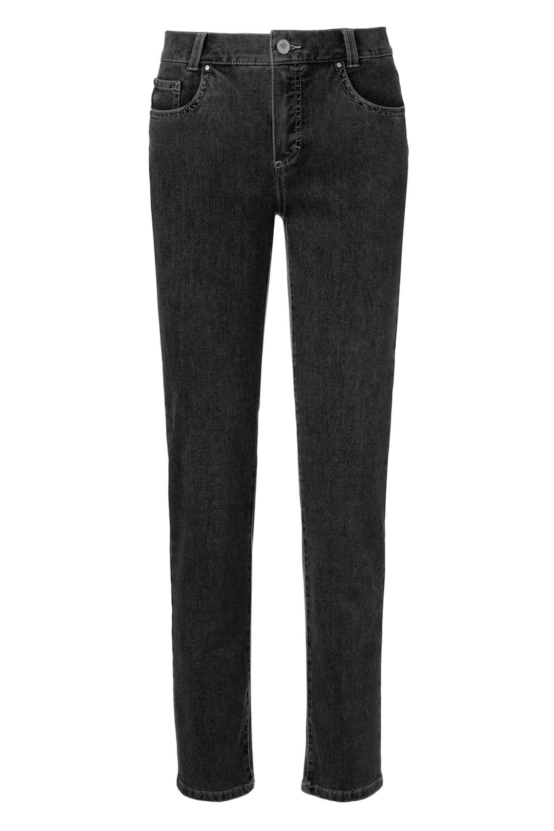 Anna Montana Angelika 1920 Black 1 Slim Fit Jeans - Shirley Allum Boutique