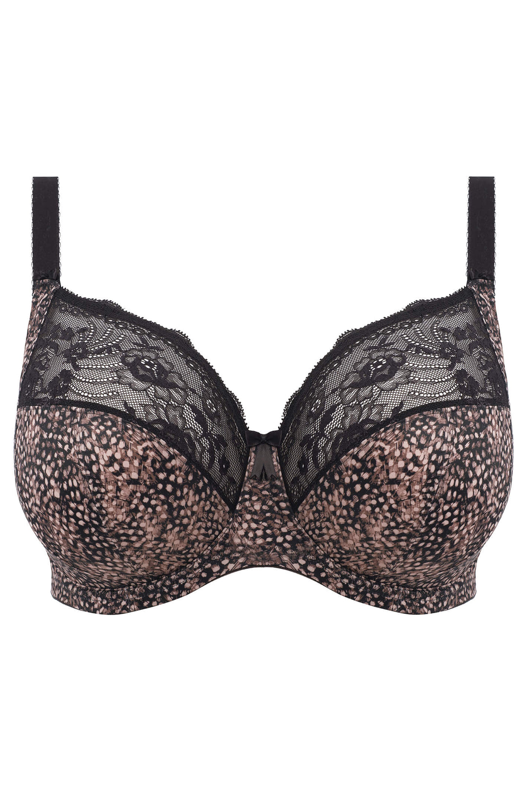 Elomi EL4110 EBY Morgan Ebony Stretch Banded Bra - Shirley Allum Boutique