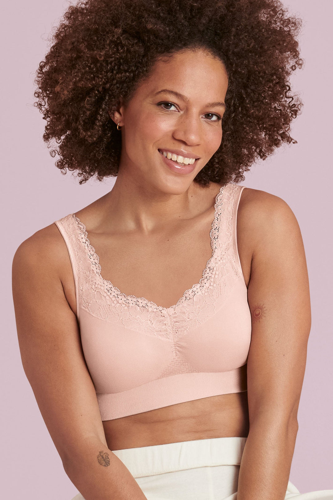Anita Care Lotus Pink Post Mastectomy Bra at Shirley Allum