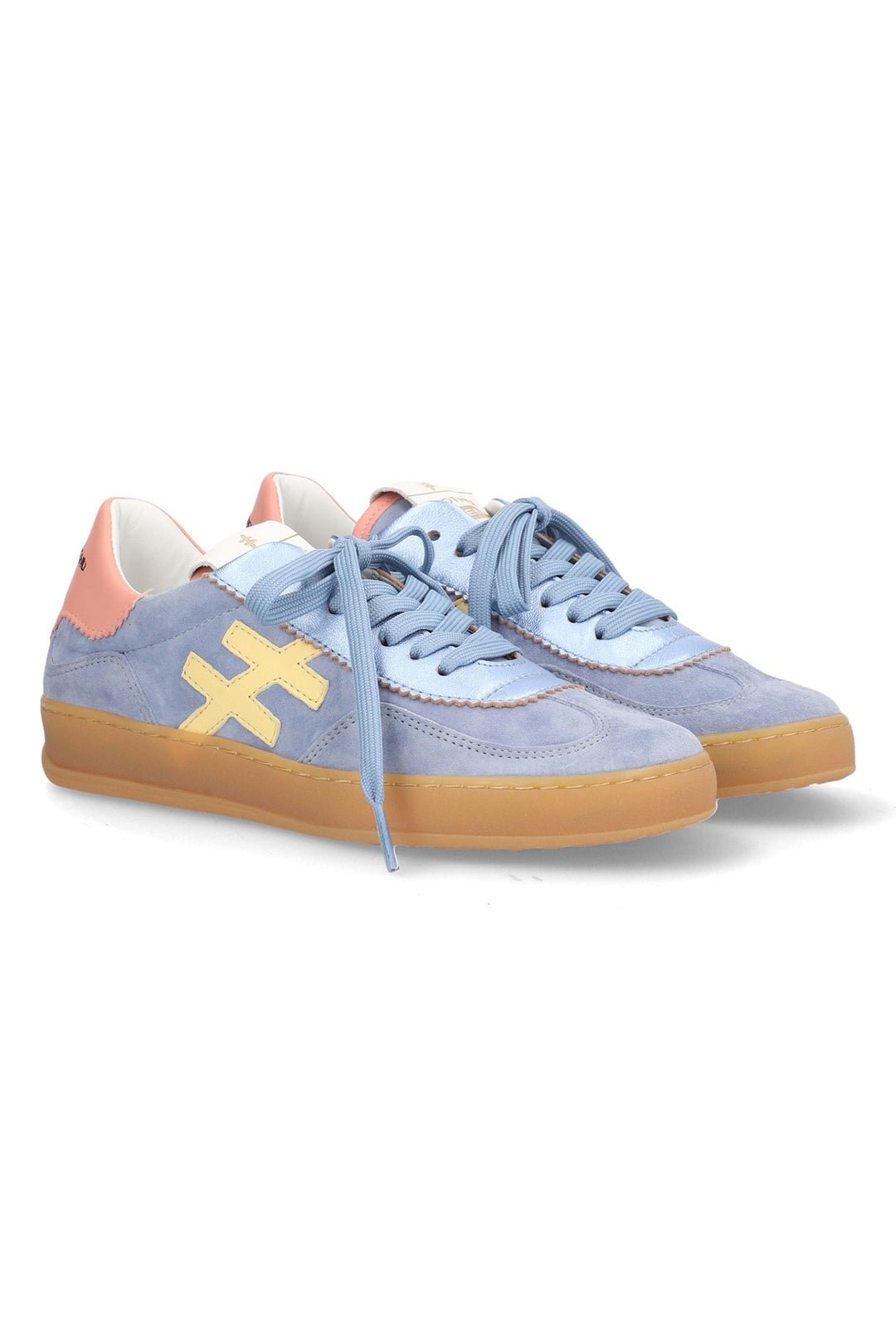 Another Trend leather and suede trainers at Shirley Allum