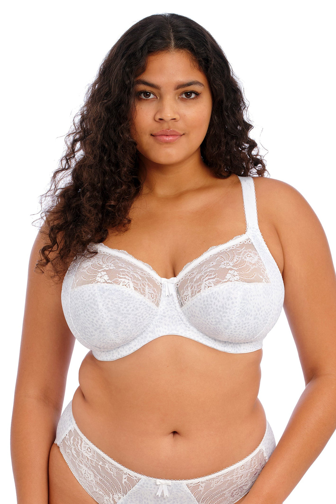 Elomi Morgan White Underwired Bra at Shirley Allum