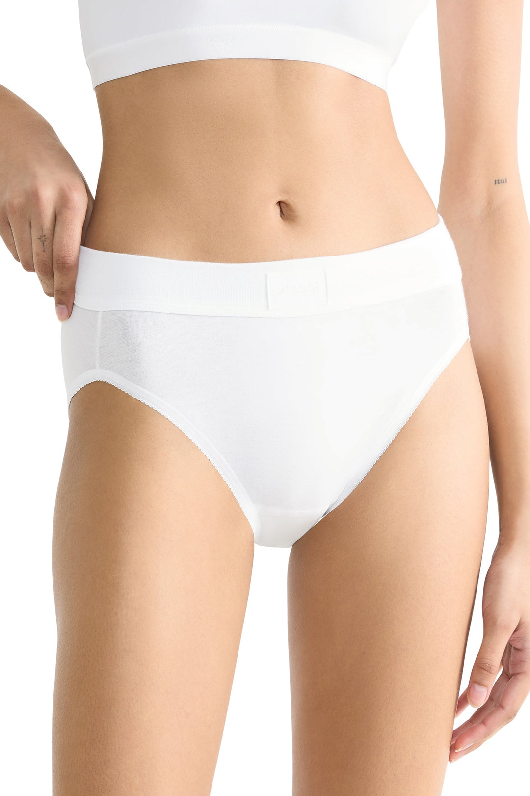 Sloggi Double Comfort Tai White Brief at Shirley Allum