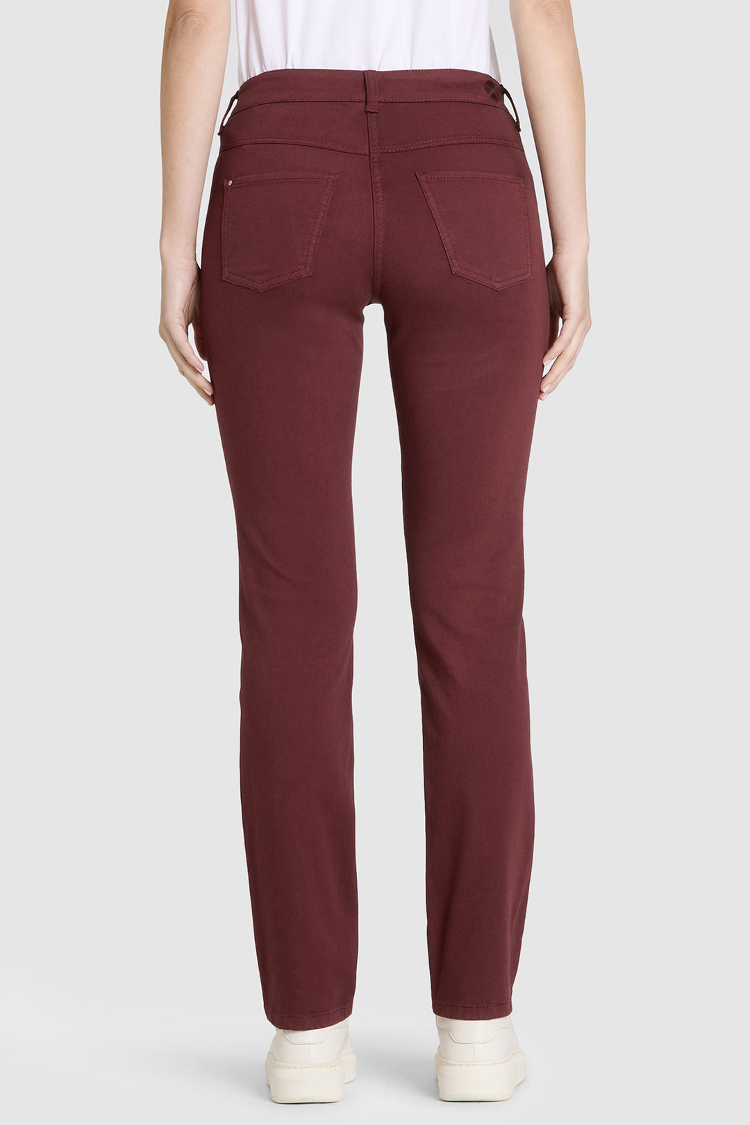 Mac Dream Bordeaux Red Denim Jeans 30L 5401-00-0355L 480R