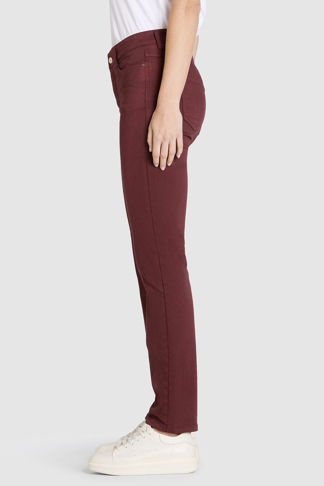 Mac Dream Bordeaux Red Denim Jeans 30L 5401-00-0355L 480R