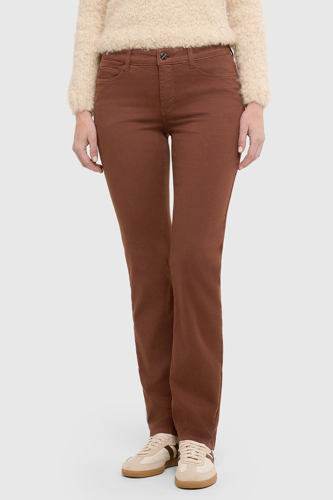 Mac Dream Bison Brown Denim Jeans 30L 5401-00-0355-277R