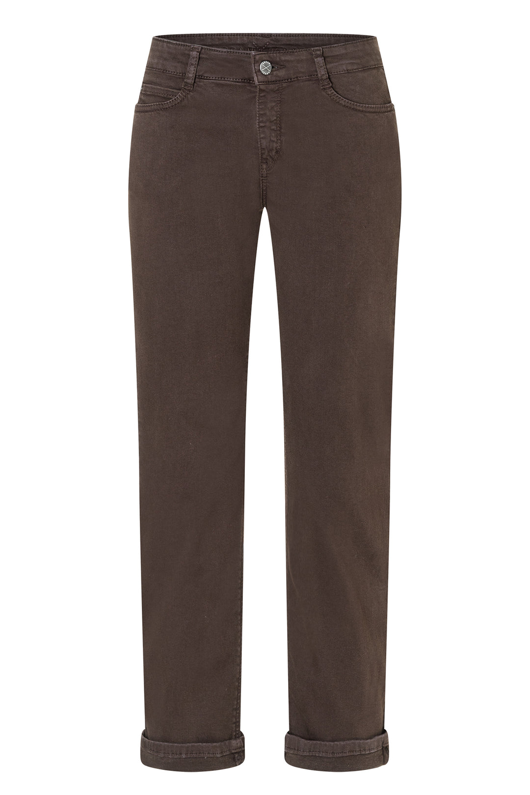 Mac Dream Cropped Deep Brown Denim Jeans 27L 5403-00-0355 290R