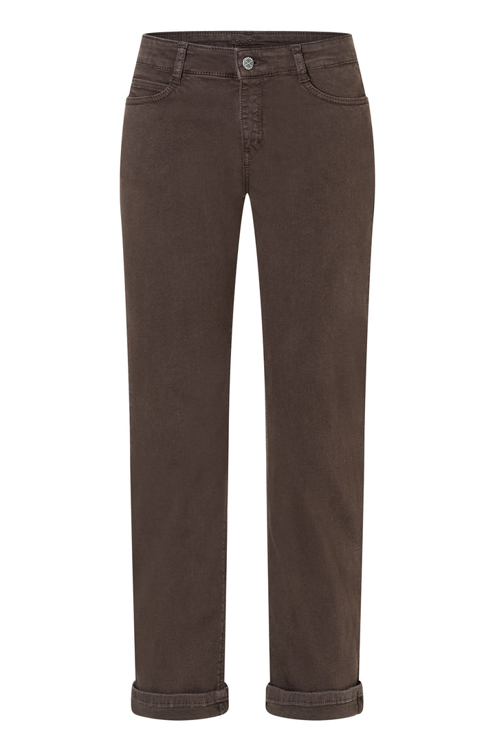 Mac Dream Cropped Deep Brown Denim Jeans 27L 5403-00-0355 290R