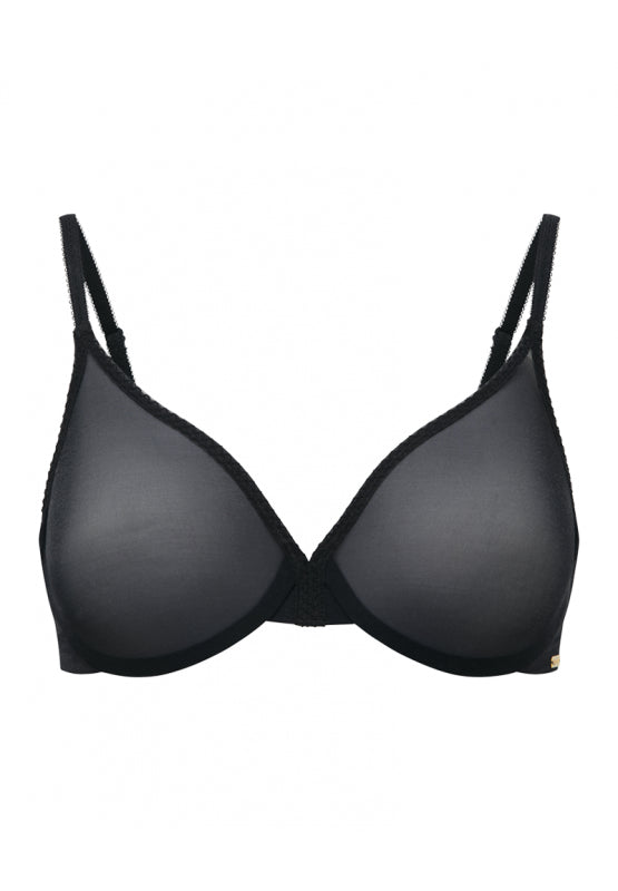 Gossard 6271 Glossies Black Bra