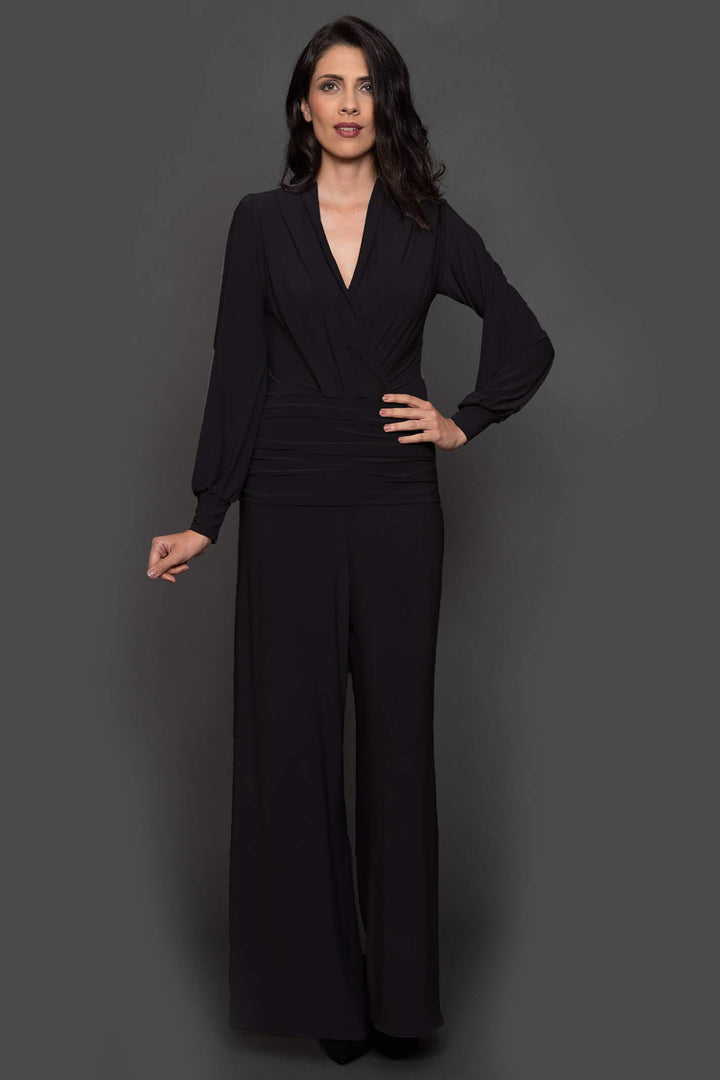 Atom Label Uranium Black Jersey Jumpsuit
