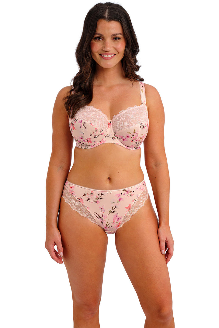 Fantasie Lucia FL101501ROR Rosewater Pink Print Underwired Side Support Bra