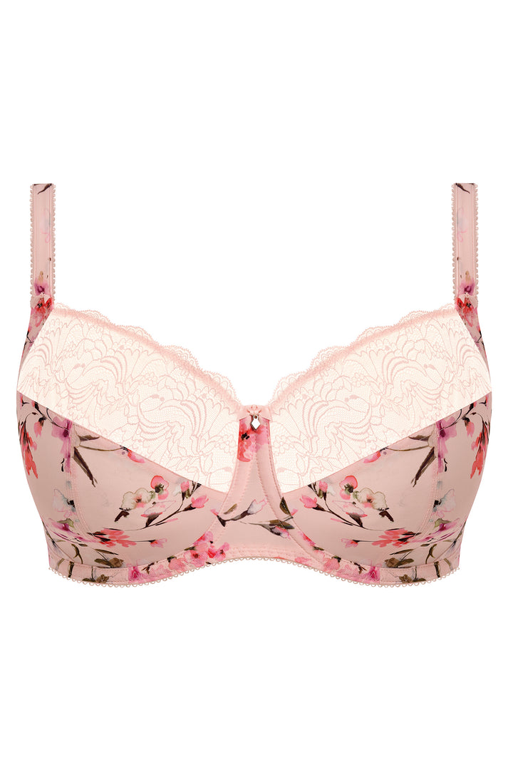 Fantasie Lucia FL101501ROR Rosewater Pink Print Underwired Side Support Bra