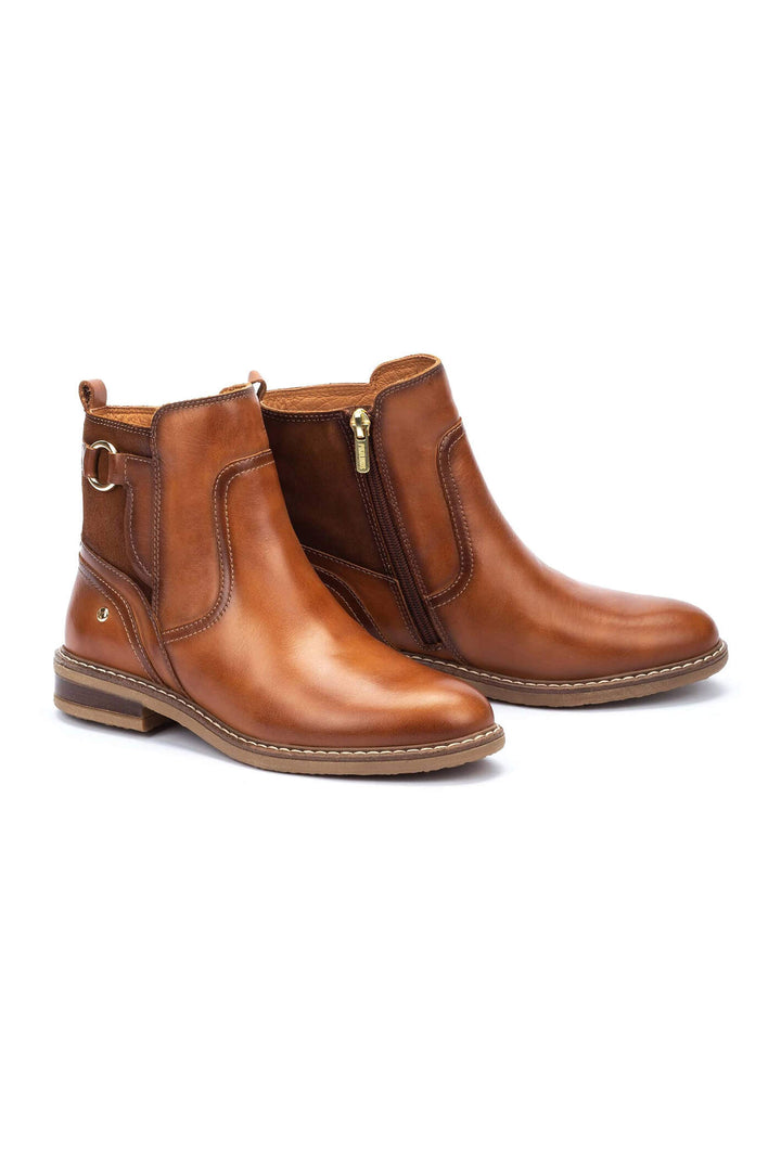 Pikolinos Aldaya W8J-8604C1 Brandy Brown High Ankle Women's Boots - Shirley Allum Boutique