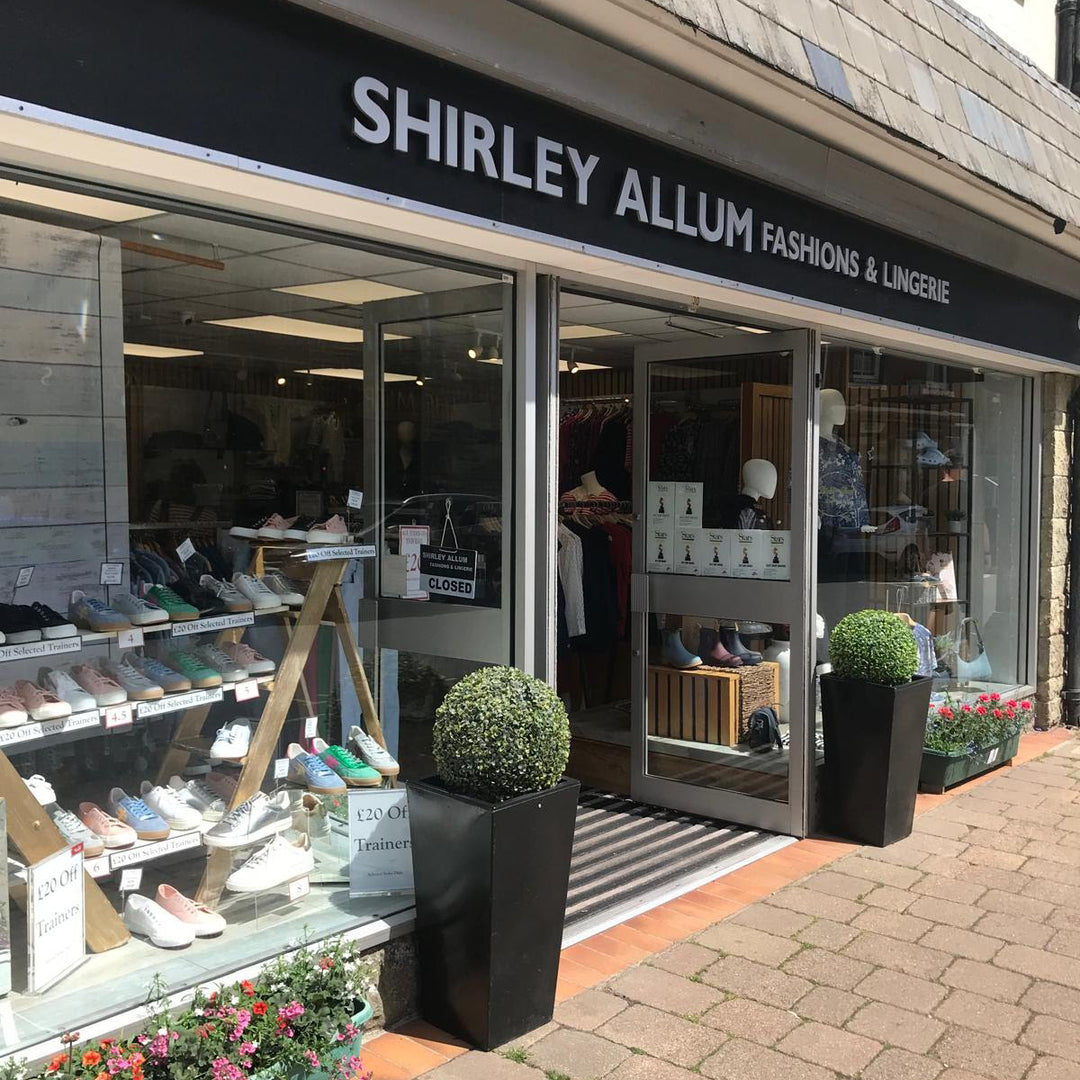 The Shirley Allum shopfront on Shaftesbury High Street