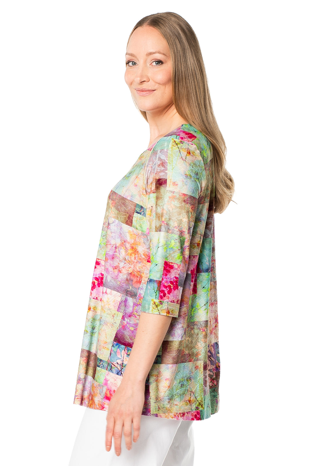 Aino Alma Multicolour Niramaru Print Top