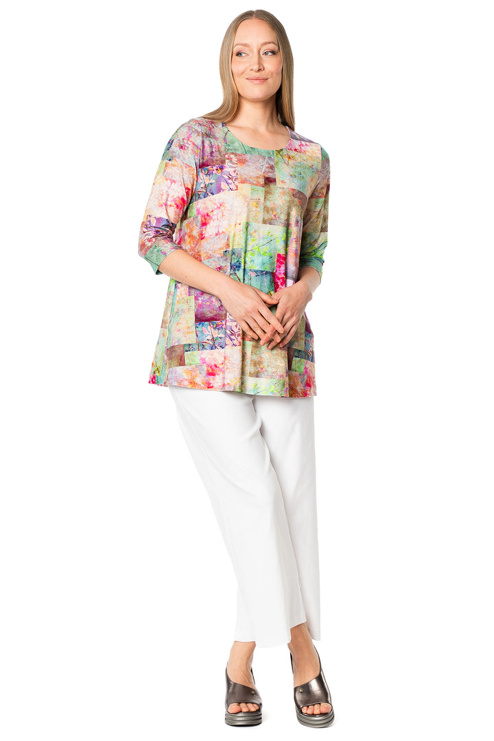 Aino Alma Multicolour Niramaru Print Top