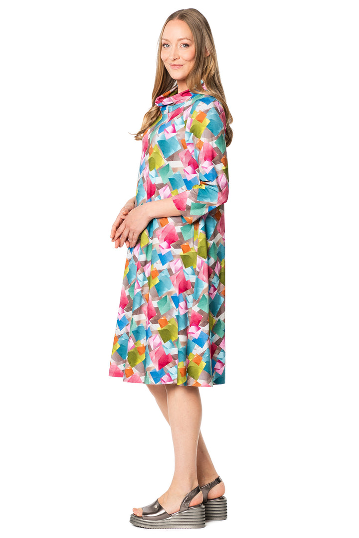 Aino Delia Multicolour Cometas Print Dress
