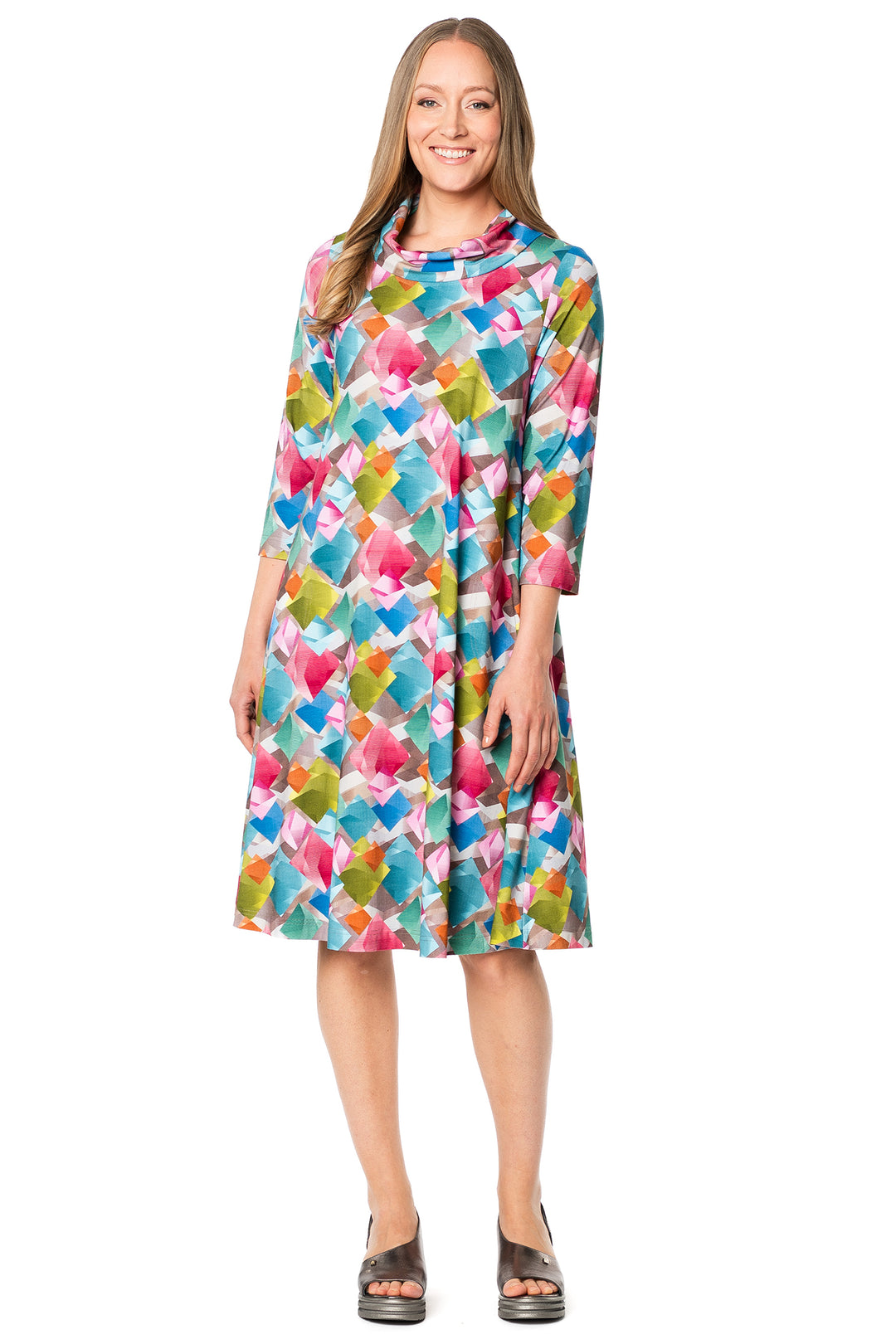 Aino Delia Multicolour Cometas Print Dress