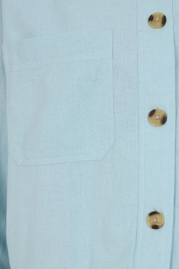 Alice Collins Casey Lined Jacket Chalk Blue 034S334 - Shirley Allum Boutique