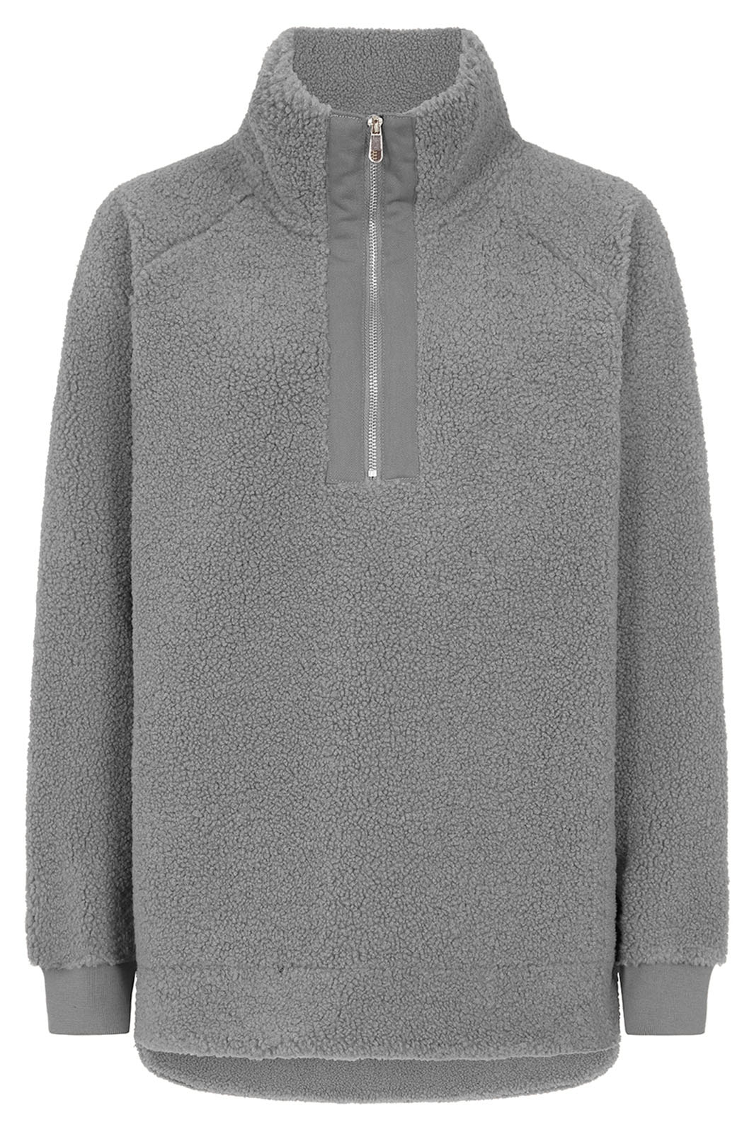 Alice Collins Leah Boucle Sweatshirt Dove 033A008 - Olivia Grace Fashion