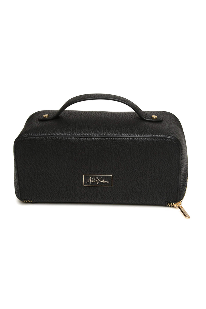 Alice Wheeler AW0252 Black Mini Train Case - Shirley Allum Boutique