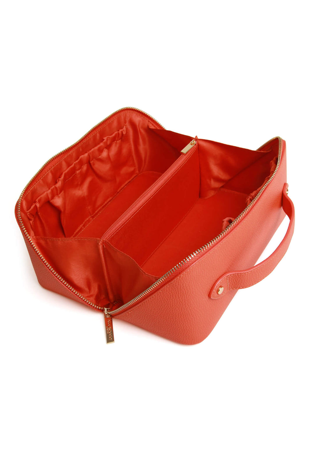 Alice Wheeler AW0260 Large Orange Train Case - Shirley Allum Boutique