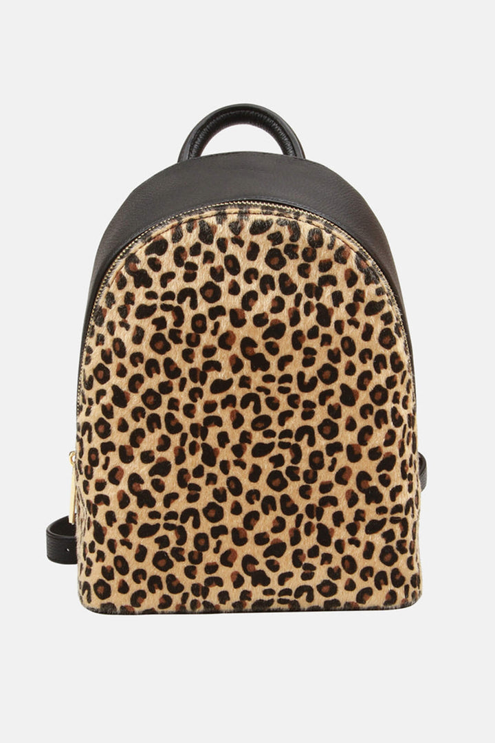 Alice Wheeler AW5714 Leopard Richmond Backpack - Shirley Allum Boutique