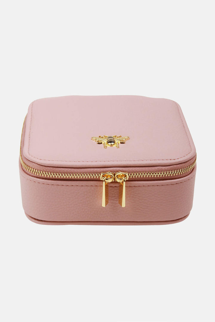 Alice Wheeler AW5718 Pink Jewellery Box - Shirley Allum Boutique