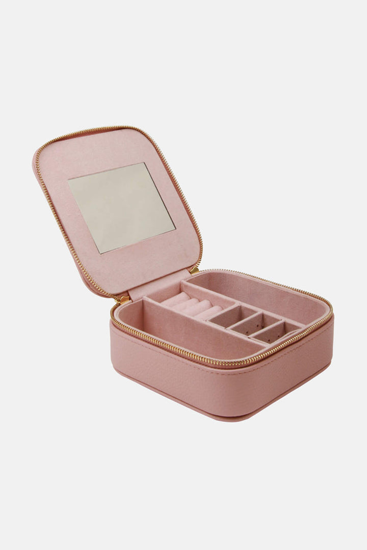 Alice Wheeler AW5718 Pink Jewellery Box - Shirley Allum Boutique