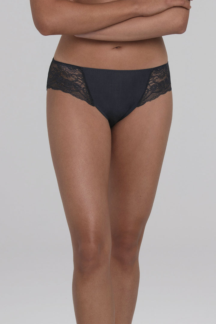 Anita 1351 463 Dalia Shadow Blue High Waist Brief - Shirley Allum Boutique