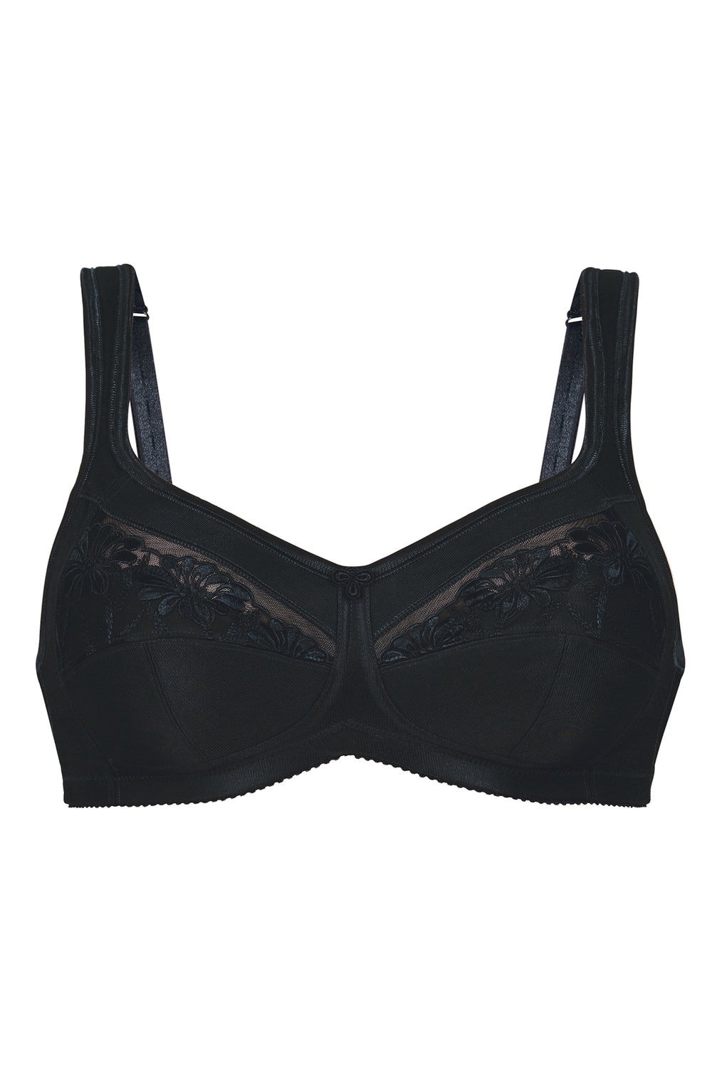Anita Care Safina 5349X Mastectomy Bra Black Wire-Free 001 - Shirley Allum Boutique