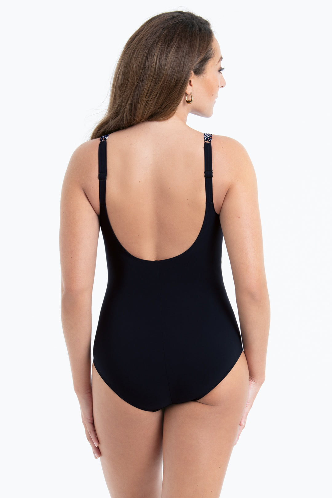 Anita M6 7317 420 Black Gold Geometric Print Swimsuit