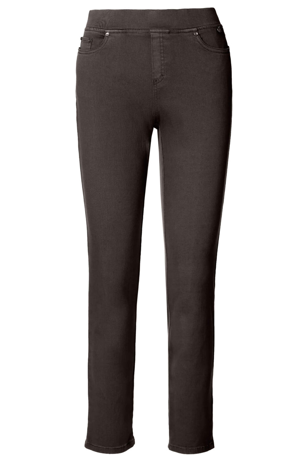 Anna Montana 1001 87 Coffee Brown Angelika Rom Jump-In-Jeans 30 Inch - Shirley Allum Boutique